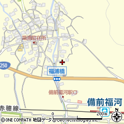 兵庫県赤穂市福浦1995周辺の地図