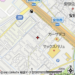 兵庫県加古川市尾上町安田592周辺の地図