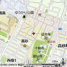 兵庫県高砂市高砂町鍵町周辺の地図