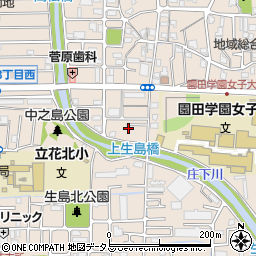 兵庫県尼崎市南塚口町7丁目33-6周辺の地図