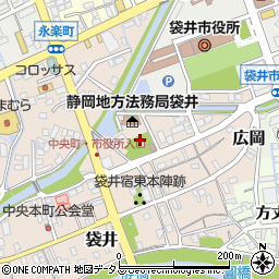 静岡県袋井市袋井189周辺の地図