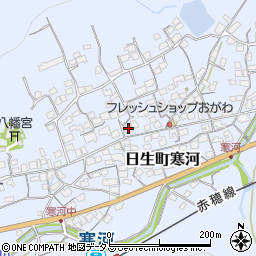 岡山県備前市日生町寒河1398周辺の地図