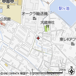 兵庫県加古川市野口町古大内387周辺の地図