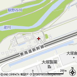 静岡県袋井市愛野1586-5周辺の地図
