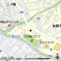 愛知県豊橋市三ノ輪町本興寺25周辺の地図