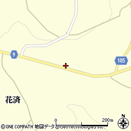 広島県神石郡神石高原町花済150周辺の地図