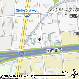 静岡県浜松市中央区貴平町36周辺の地図