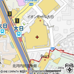 イオン薬局大日店周辺の地図