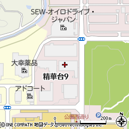 明和ゴム工業株式会社京都生産技術センター周辺の地図