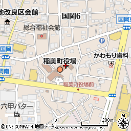 兵庫県加古郡稲美町周辺の地図