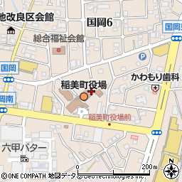兵庫県稲美町（加古郡）周辺の地図