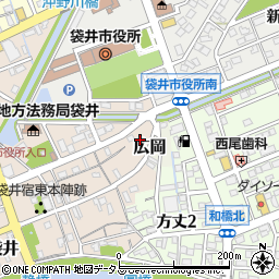 尾崎浩税理士事務所周辺の地図
