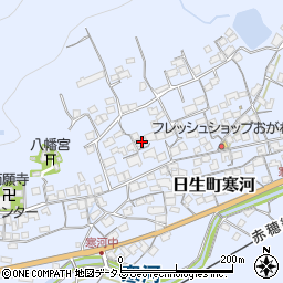 岡山県備前市日生町寒河1241周辺の地図