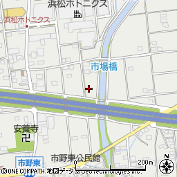 静岡県浜松市中央区市野町1059周辺の地図