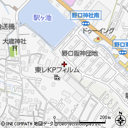 兵庫県加古川市平岡町新在家697-20周辺の地図