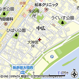 兵庫県赤穂市中広745周辺の地図
