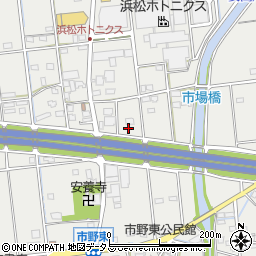 静岡県浜松市中央区市野町994周辺の地図