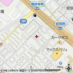 兵庫県加古川市尾上町安田593周辺の地図