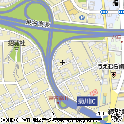 静岡県菊川市加茂349周辺の地図