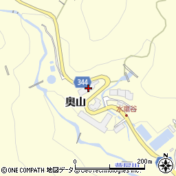 兵庫県芦屋市奥山15周辺の地図