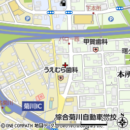 菊川ハウス工房周辺の地図