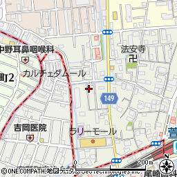 下神田平屋周辺の地図