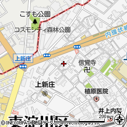 上新庄保育園　分園周辺の地図