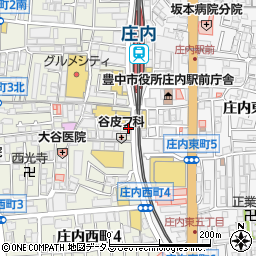 リザー庄内西店周辺の地図