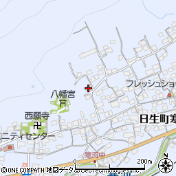 岡山県備前市日生町寒河1221周辺の地図