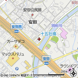 兵庫県加古川市尾上町安田431周辺の地図
