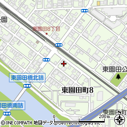 フジパレス阪急園田駅東２周辺の地図