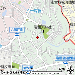 兵庫県芦屋市岩園町40-11周辺の地図