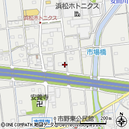 静岡県浜松市中央区市野町995周辺の地図