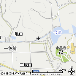 愛知県知多郡南知多町内海亀口周辺の地図