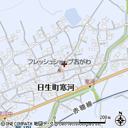 岡山県備前市日生町寒河1448周辺の地図