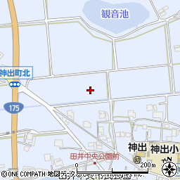 兵庫県神戸市西区神出町田井周辺の地図