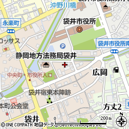 静岡県袋井市袋井358周辺の地図