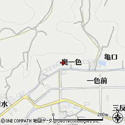 愛知県南知多町（知多郡）内海（奥一色）周辺の地図