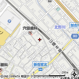 兵庫県加古川市平岡町新在家987-4周辺の地図