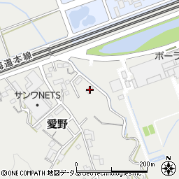 静岡県袋井市愛野1307周辺の地図