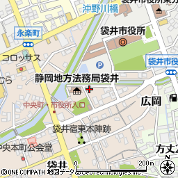 静岡県袋井市袋井354周辺の地図