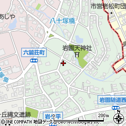 兵庫県芦屋市岩園町40-8周辺の地図