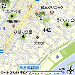 兵庫県赤穂市中広765周辺の地図