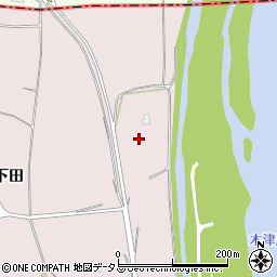 京都府木津川市吐師下河原周辺の地図