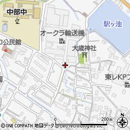 兵庫県加古川市野口町古大内420周辺の地図