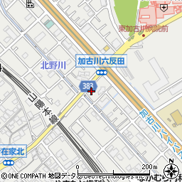兵庫県加古川市平岡町新在家1370周辺の地図