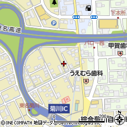 静岡県菊川市加茂342-8周辺の地図