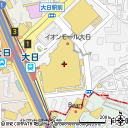 ＣｏｃｏＨｉｌｌｓ　イオンモール大日店周辺の地図