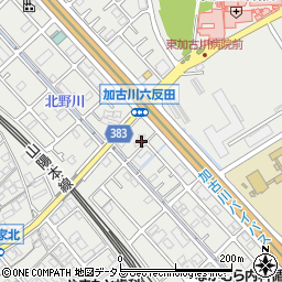 兵庫県加古川市平岡町新在家1370-2周辺の地図