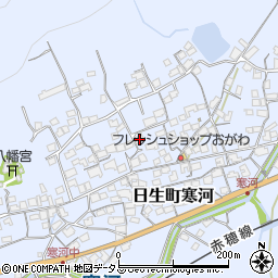 岡山県備前市日生町寒河1395周辺の地図